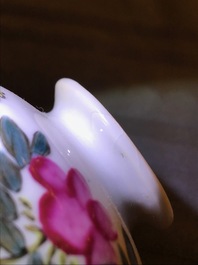 Seven Chinese qianjiang cai and famille rose wares, 19/20th C.