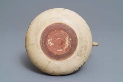 A blue and white Annamese water jug, Vietnam, 14/15th C.