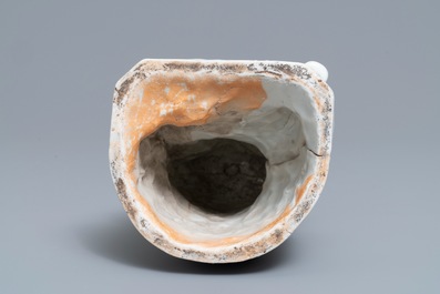 Un mod&egrave;le de Guandi en porcelaine blanc de Chine, 18/19&egrave;me