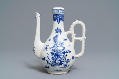 Een Chinese blauwwitte 'Bleu de Hue' kan voor de Vietnamese markt, 19e eeuw