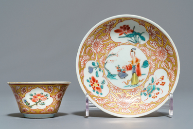 Une collection vari&eacute;e en porcelaine de Chine famille rose et grisaille, Yongzheng/Qianlong
