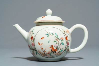 Une collection vari&eacute;e en porcelaine de Chine famille rose et grisaille, Yongzheng/Qianlong