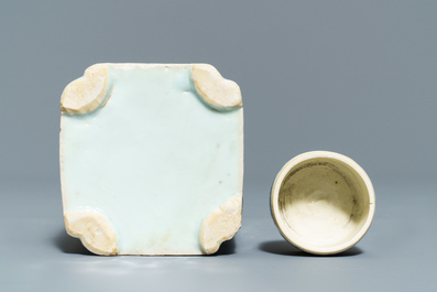 Een collectie divers Chinees porselein, 17/18e eeuw