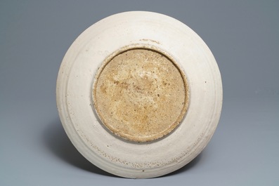 A Chinese Swatow dish with a deer, Ming