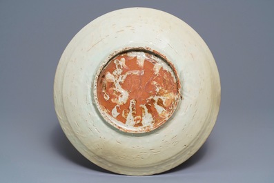 A Chinese Swatow 'Split Pagoda' dish, Ming