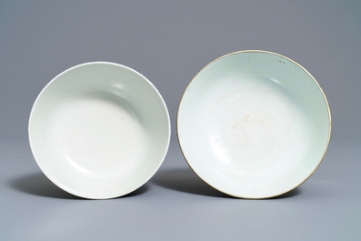 A varied collection of Chinese 'Bleu de Hue' Vietnamese market wares, 19th C.