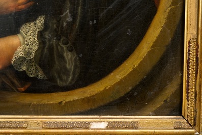 Leermans, Pieter (Dutch school, 1635-1706): Portrait of a man, oil on panel