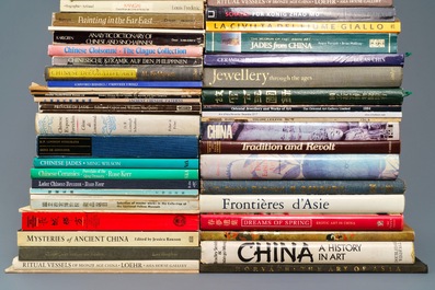 68 books on Chinese art, various subjects