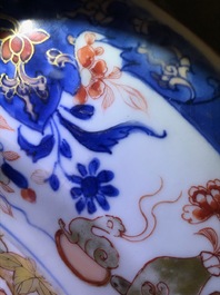 A Chinese verte-imari 'Governor Duff' dish, Yongzheng