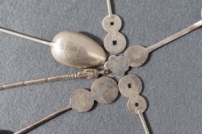 A varied collection of Chinese silver, 19/20th C.