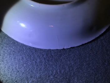 A fine collection of Chinese blue and white and famille rose porcelain wares, Kangxi/Qianlong