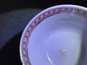 A fine collection of Chinese blue and white and famille rose porcelain wares, Kangxi/Qianlong