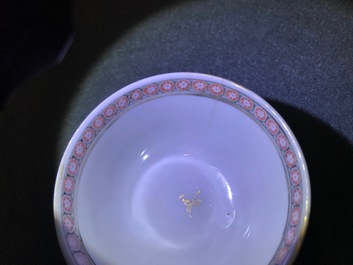 A fine collection of Chinese blue and white and famille rose porcelain wares, Kangxi/Qianlong