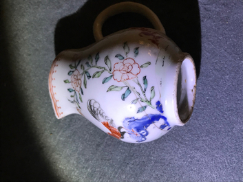 Une collection vari&eacute;e en porcelaine de Chine famille rose et grisaille, Yongzheng/Qianlong