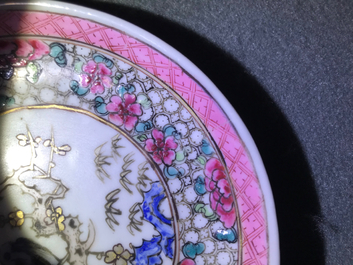 Une collection vari&eacute;e en porcelaine de Chine famille rose et grisaille, Yongzheng/Qianlong