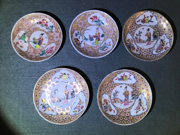 Une collection vari&eacute;e en porcelaine de Chine famille rose et grisaille, Yongzheng/Qianlong