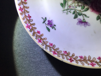 Une collection vari&eacute;e en porcelaine de Chine famille rose et grisaille, Yongzheng/Qianlong