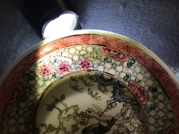 Une collection vari&eacute;e en porcelaine de Chine famille rose et grisaille, Yongzheng/Qianlong
