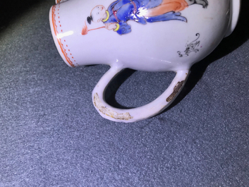 Une collection vari&eacute;e en porcelaine de Chine famille rose et grisaille, Yongzheng/Qianlong