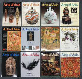 A lot of rare Chinese art catalogues: a.o. Eskenazi, Spink &amp; Son, Sotheby's and 33 Arts of Asia magazines