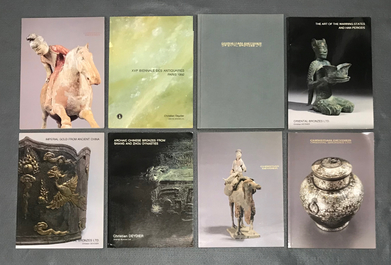 A lot of rare Chinese art catalogues: a.o. Eskenazi, Spink &amp; Son, Sotheby's and 33 Arts of Asia magazines