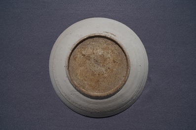 A Chinese Swatow dish with a deer, Ming