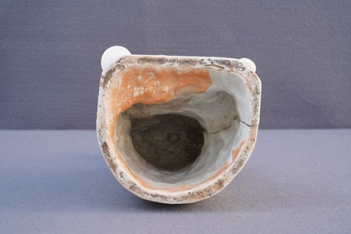 Un mod&egrave;le de Guandi en porcelaine blanc de Chine, 18/19&egrave;me