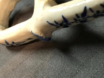 Een Chinese blauwwitte 'Bleu de Hue' kan voor de Vietnamese markt, 19e eeuw