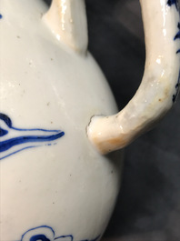 Een Chinese blauwwitte 'Bleu de Hue' kan voor de Vietnamese markt, 19e eeuw