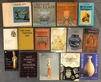 68 books on Chinese art, various subjects