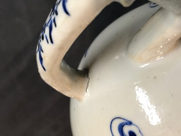 Een Chinese blauwwitte 'Bleu de Hue' kan voor de Vietnamese markt, 19e eeuw