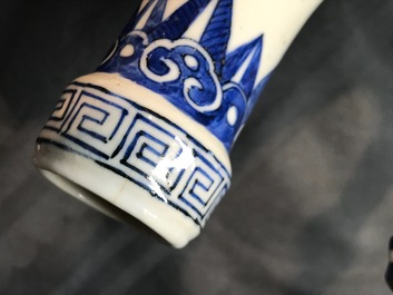Een Chinese blauwwitte 'Bleu de Hue' kan voor de Vietnamese markt, 19e eeuw