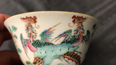 A varied collection of Chinese famille rose wares, 19/20th C.