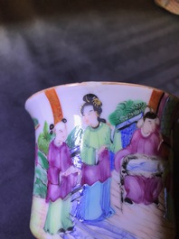 A varied collection of Chinese famille rose wares, 19/20th C.
