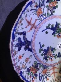 A Chinese famille verte Japanese market dish, Kangxi
