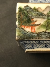A varied collection of Chinese famille rose wares, 19/20th C.