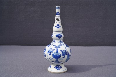 A Chinese blue and white Islamic market sprinkler, Kangxi
