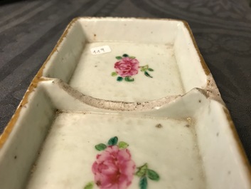 A varied collection of Chinese famille rose wares, 19/20th C.