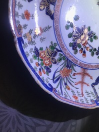 A Chinese famille verte Japanese market dish, Kangxi