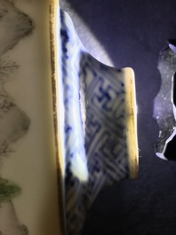 A varied collection of Chinese famille rose wares, 19/20th C.