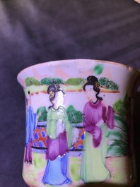 A varied collection of Chinese famille rose wares, 19/20th C.