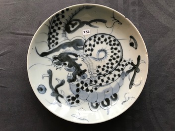 A varied collection of Chinese 'Bleu de Hue' Vietnamese market wares, 19th C.