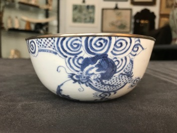 A varied collection of Chinese 'Bleu de Hue' Vietnamese market wares, 19th C.