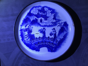 A varied collection of Chinese 'Bleu de Hue' Vietnamese market wares, 19th C.