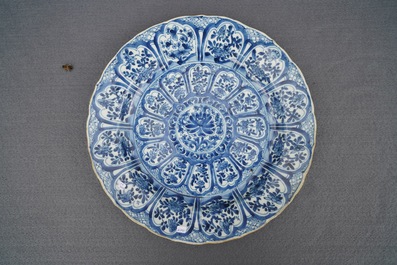 A fine collection of Chinese blue and white and famille rose porcelain wares, Kangxi/Qianlong