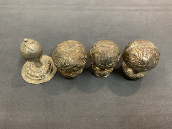 A varied collection of Chinese silver, 19/20th C.