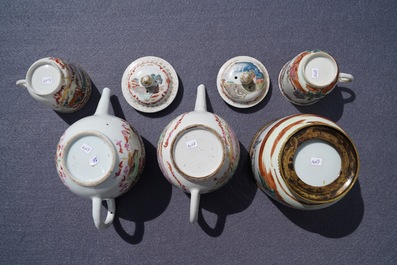 A varied collection of Chinese famille rose export porcelain, Qianlong