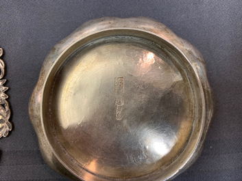 A varied collection of Chinese silver, 19/20th C.