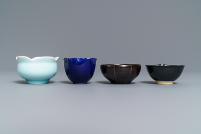A large collection of Japanese cloisonn&eacute; and studio pottery, Meiji/Showa, 19/20th C.