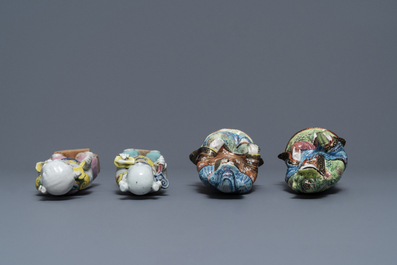 Une collection vari&eacute;e de figures en porcelaine de Chine, 18&egrave;me et apr&egrave;s